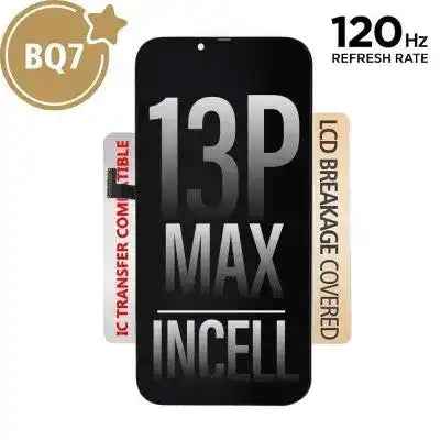 BQ7 Incell LCD Assembly for iPhone 13 Pro Max Screen Replacement (120HZ, Compatible for IC chip transfer)