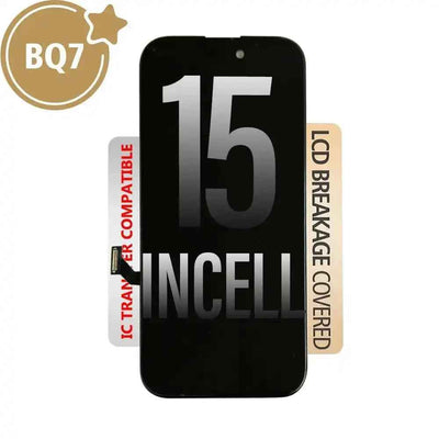 BQ7 Incell LCD Assembly for iPhone 15 Screen Replacement (Compatible for IC chip transfer)