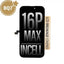 BQ7 Incell LCD Assembly for iPhone 16 Pro Max Screen Replacement