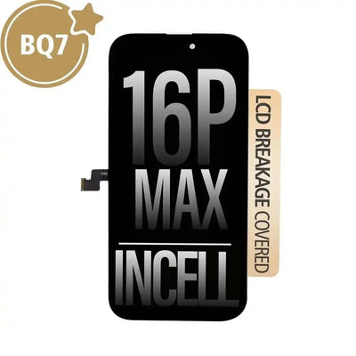 BQ7 Incell LCD Assembly for iPhone 16 Pro Max Screen Replacement BQ7 - Best Quality Aftermarket