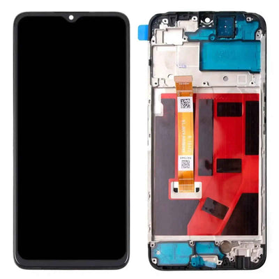 BQ7 LCD Screen Repair for OPPO A57 4G with Frame (As the same as service pack, but not from official OPPO)