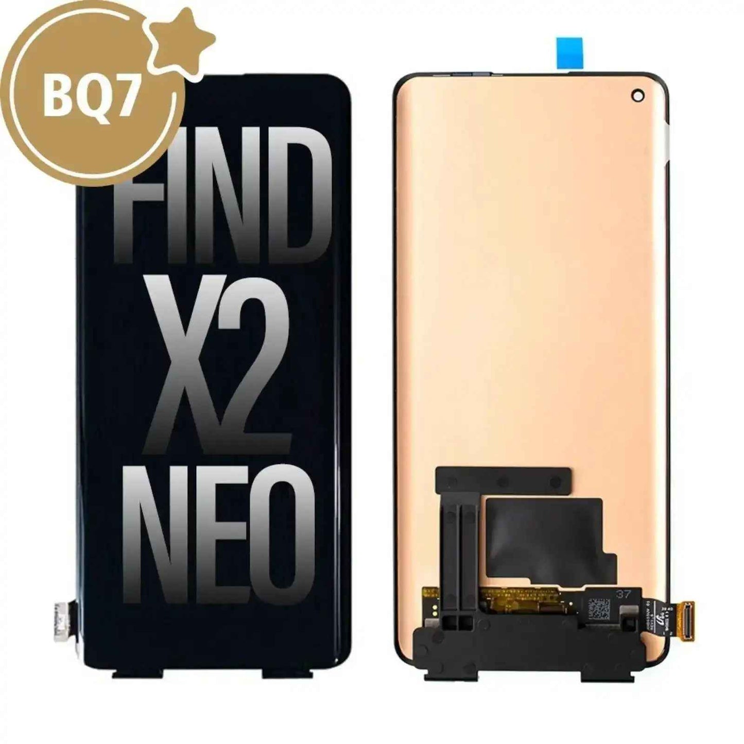 BQ7 LCD Screen Repair for OPPO Find X2 Neo (As the same as service pack, but not from official OPPO)