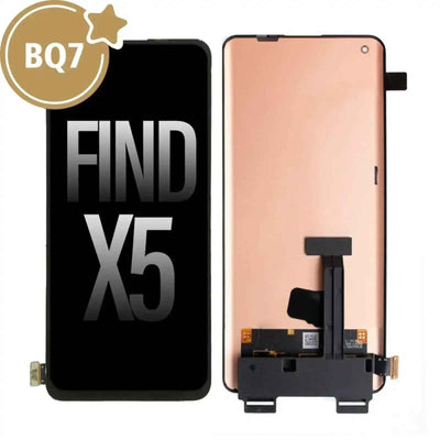 BQ7 LCD Screen Repair for OPPO Find X5 (As the same as service pack, but not from official OPPO)