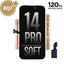 BQ7 Soft OLED Assembly for iPhone 14 Pro Screen Replacement (120HZ, Compatible for IC chip transfer) BQ7 - Best Quality Aftermarket