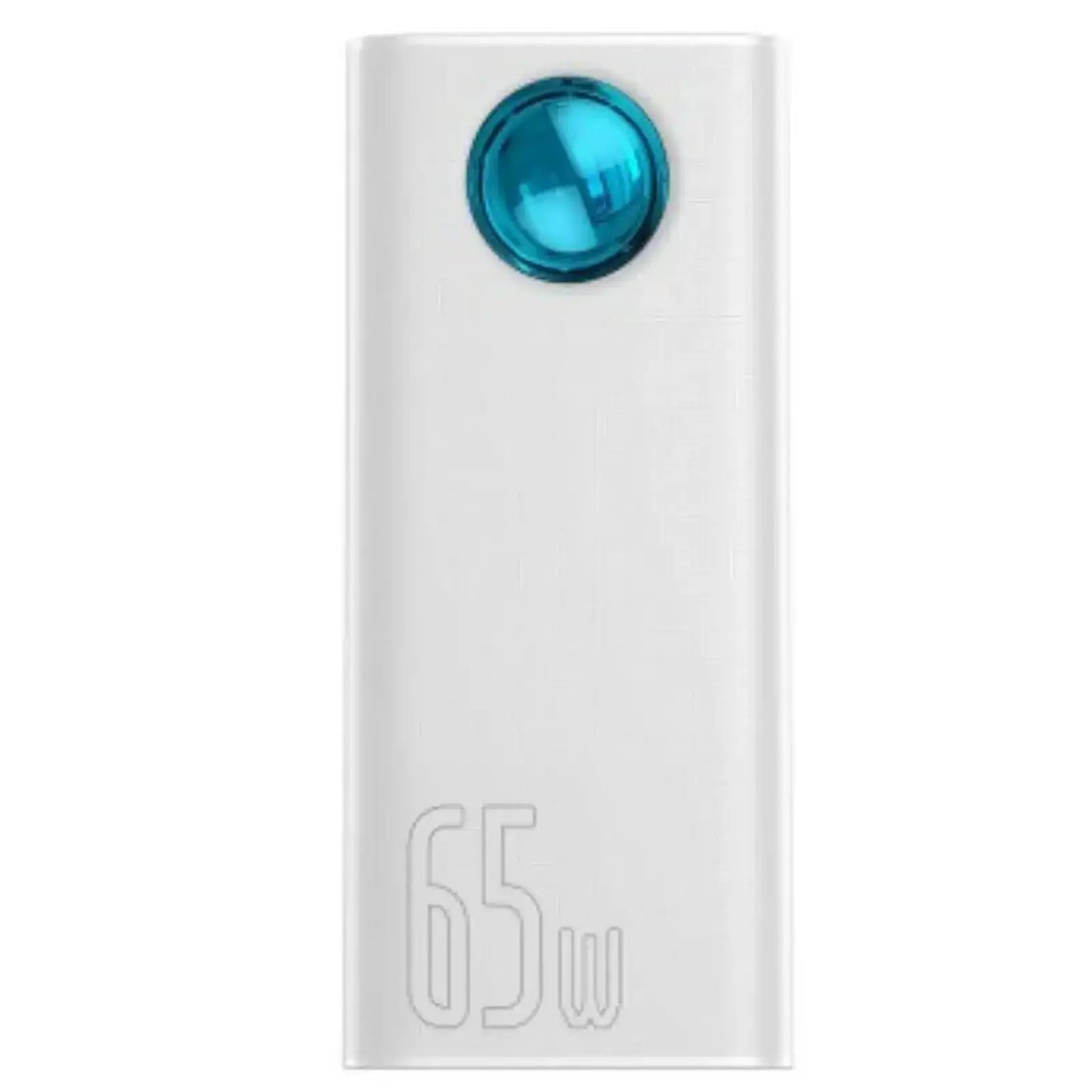 Baseus Amblight Digital Display Fast Charge Power Bank 30000mAh 65W QC3.0-White Baseus
