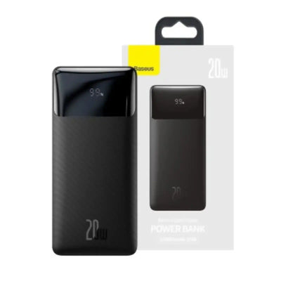 Baseus Bipow Fast Charging Power Bank 10000mAh 20W (Overseas Edition) PPBD050301-Black Baseus