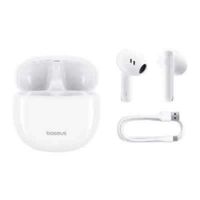 Baseus Bowie E13 True Wireless Earphones-White Baseus