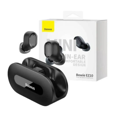 Baseus Bowie EZ10 TWS Wireless Earphones-Black Baseus