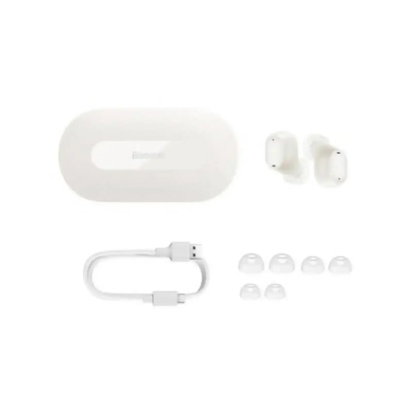 Baseus Bowie EZ10 TWS Wireless Earphones-White Baseus