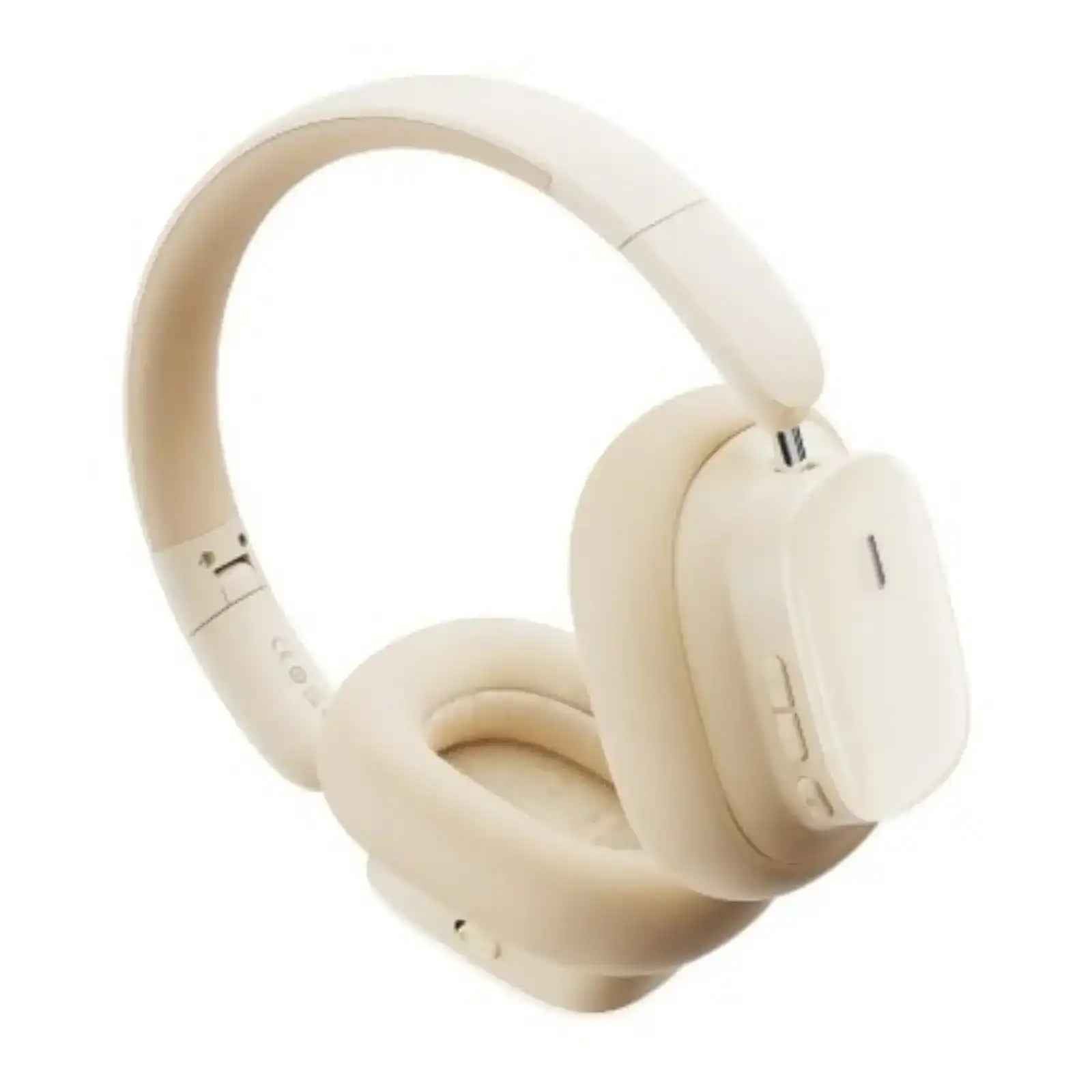 Baseus Bowie H1i Noise-Cancellation Wireless Headphones-White