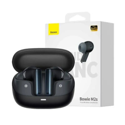 Baseus Bowie M2s True Wireless Earphones-Black Baseus