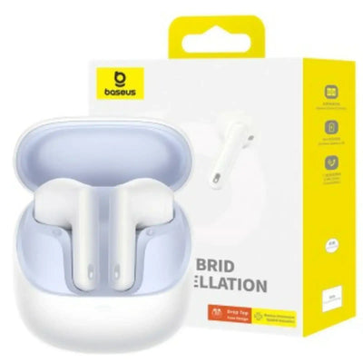 Baseus Bowie M3 True Wireless Earphones (A00051900211-00/A00051900311-00)-White Baseus