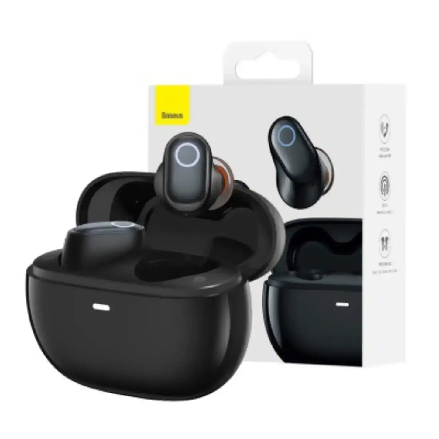 Baseus Bowie WM05 True Wireless Earphones-Black Baseus