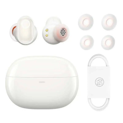 Baseus Bowie WM05 True Wireless Earphones-White Baseus