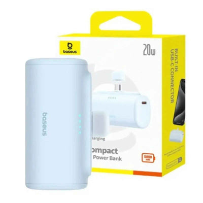 Baseus Compact Fast Charging Power Bank Type-C Edition 5000mAh 20W-Blue Baseus