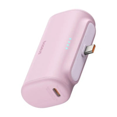 Baseus Compact Fast Charging Power Bank Type-C Edition 5000mAh 20W-Pink Baseus