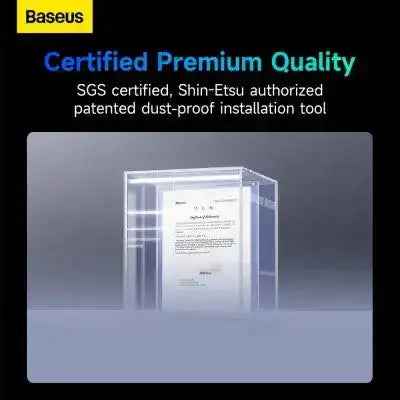 Baseus Crystalline Series HD Tempered-Glass Screen Protector for iPad Pro 11 (2024)