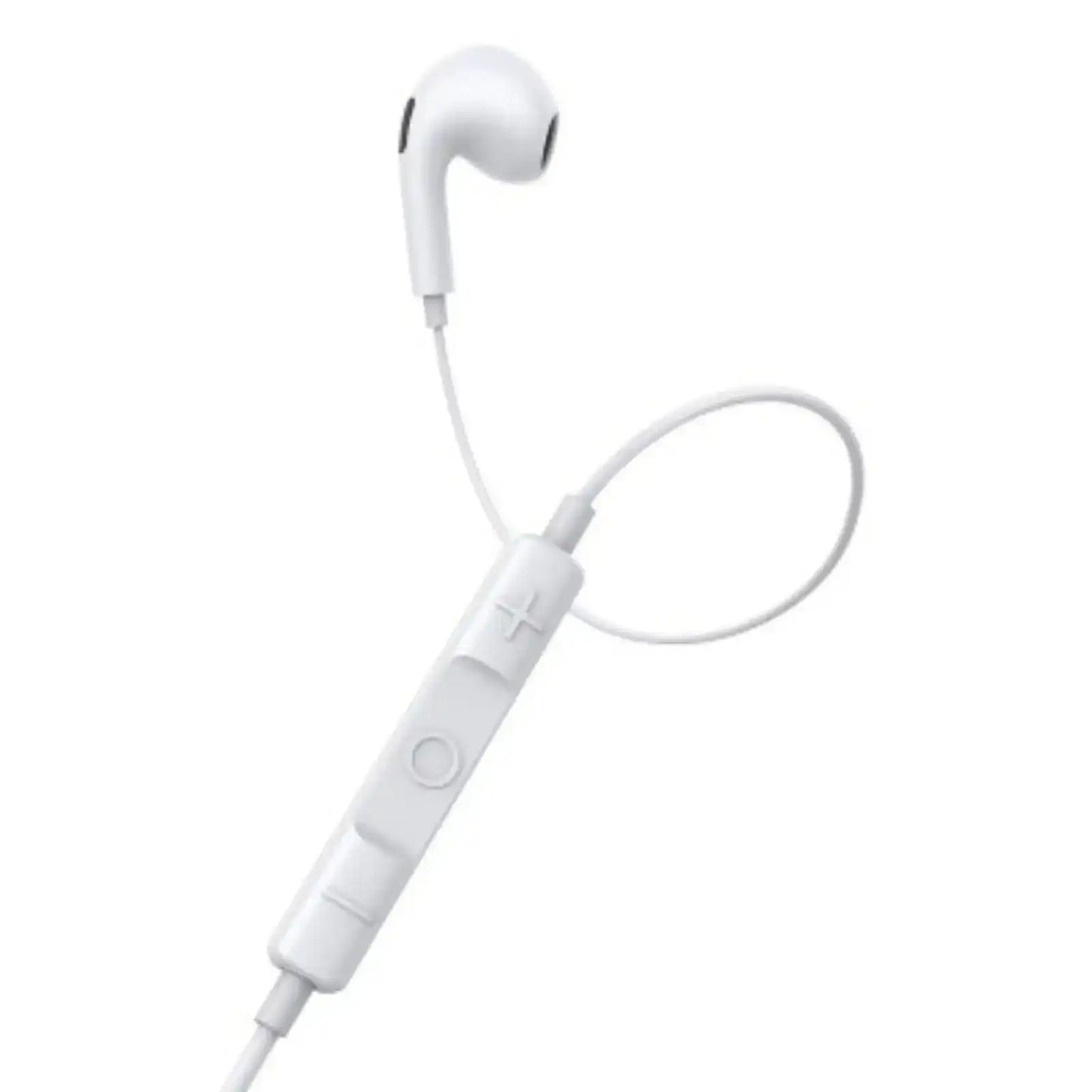 Baseus Encok CZ17 Semi-In-Ear Wired Earphones-White MyMobile