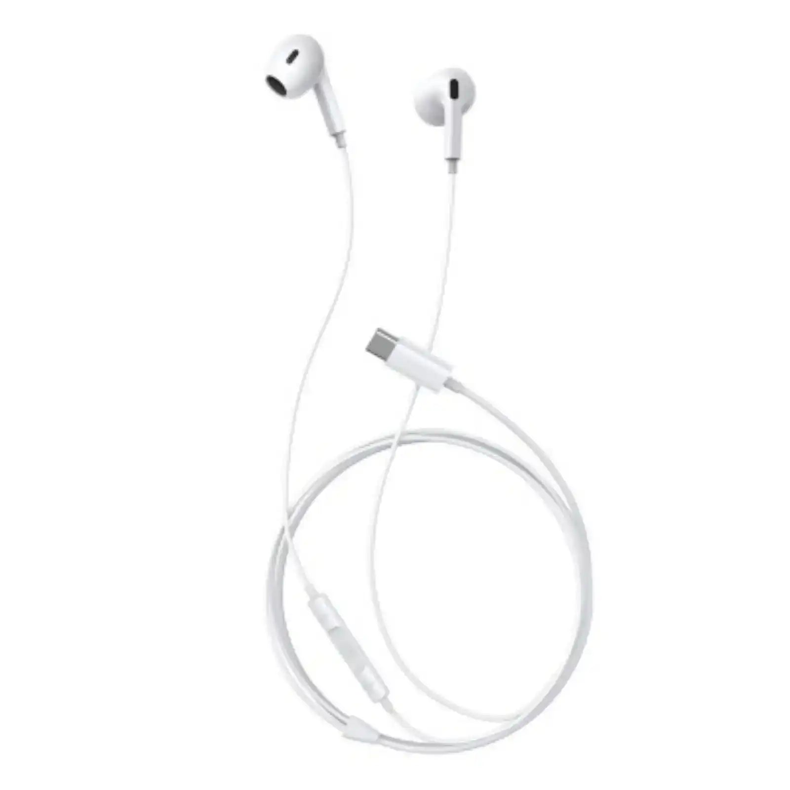 Baseus Encok CZ17 Semi-In-Ear Wired Earphones-White MyMobile