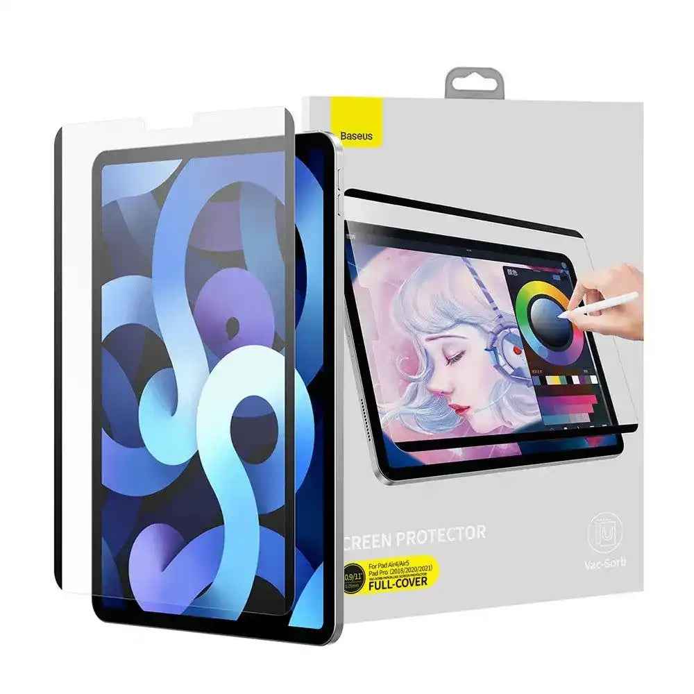 Baseus Full-cover Vac-sorb Paper-like Screen Protector For iPad Pro 11-inch (2018/2020/2021/2022) /iPad Air4/Air5 10.9-inch-Transparent