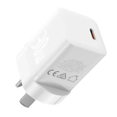 Baseus GaN5 Mini Fast Charger 1C 30W-Moon White Baseus