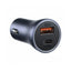 Baseus Golden Contactor Pro Dual Fast Charger Car Charger U+C 40W (CCJD-0G)-Dark Gray Baseus