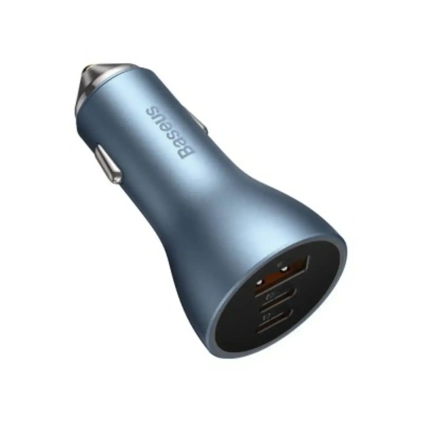 Baseus Golden Contactor Pro Triple Fast Charger Car Charger 65W U+C+C-Blue Baseus