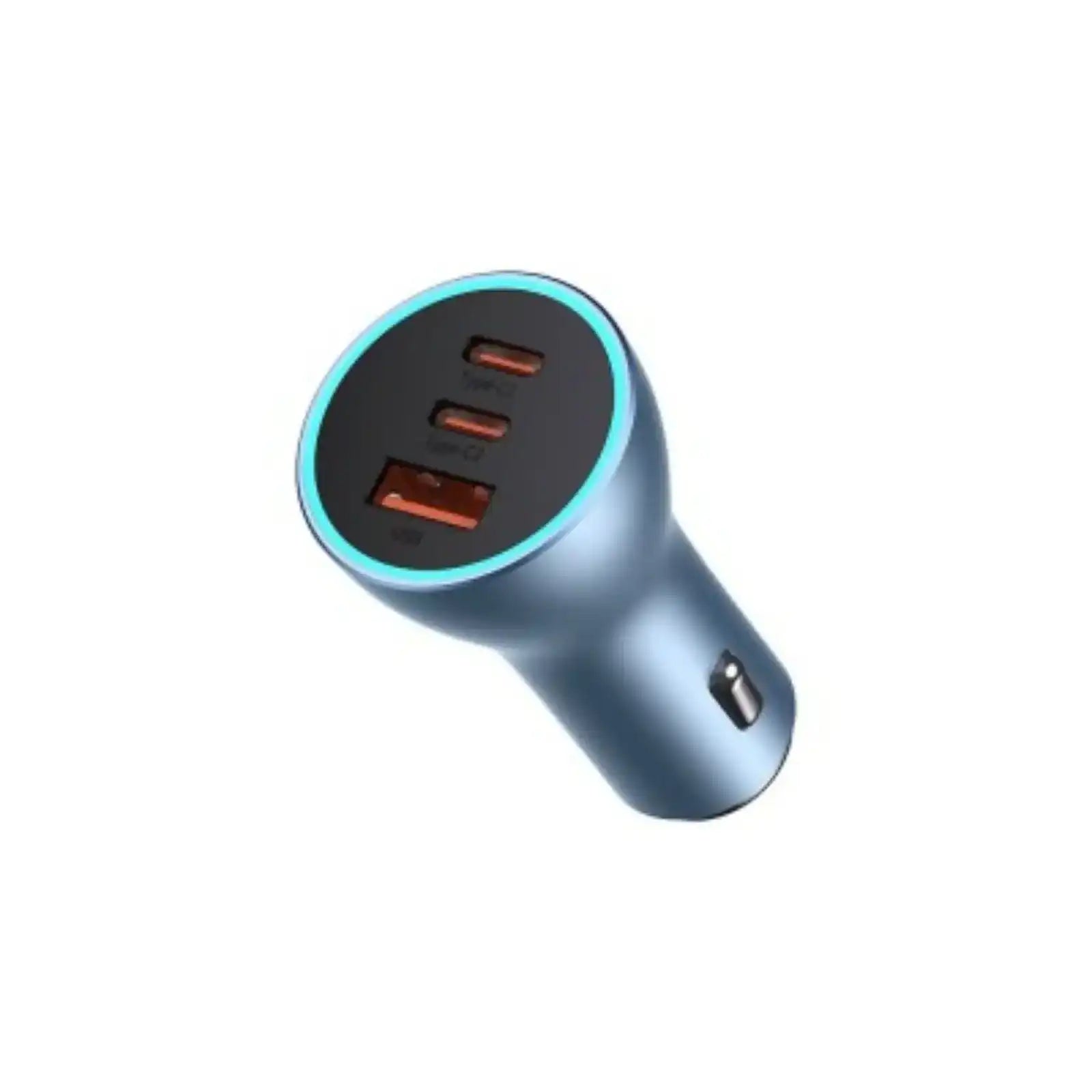 Baseus Golden Contactor Pro Triple Fast Charger Car Charger 65W U+C+C-Blue Baseus