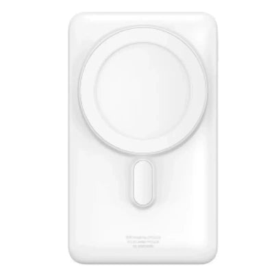 Baseus Magnetic Bracket Wireless Fast Charge Power Bank 10000mAh 20W-White Baseus