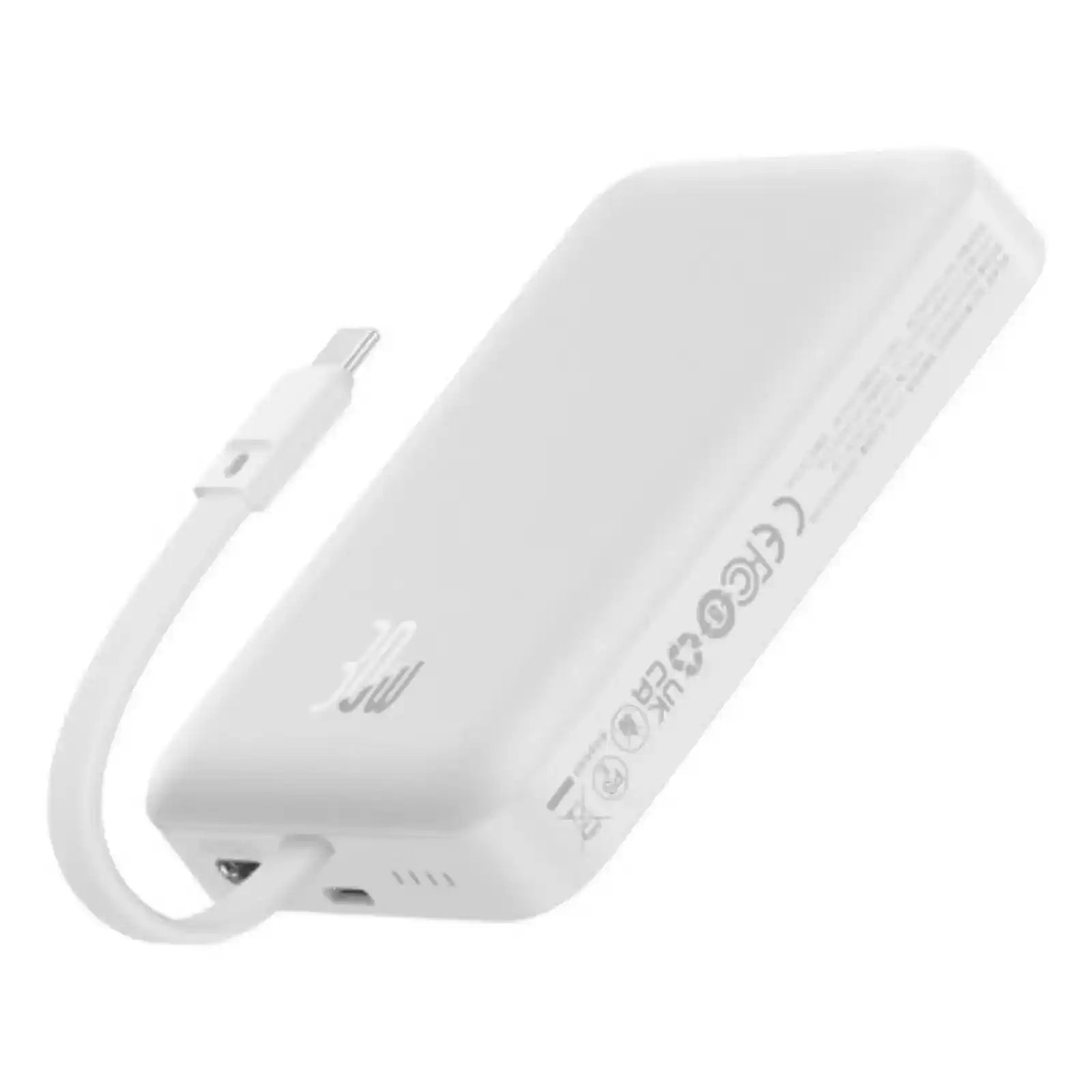 Baseus Magnetic Mini Wireless Fast Charge Power Bank Type-C Edition 10000mAh 30W-White Baseus