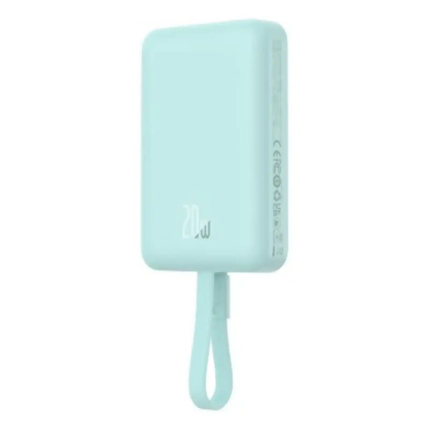 Baseus Magnetic Mini Wireless Fast Charge Power Bank iP Edition 10000mAh 20W-Mint Baseus