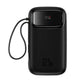 Baseus Qpow2 Dual-Cable Digital Display Fast Charge Power Bank 10000mAh 22.5W Cluster-Black Baseus