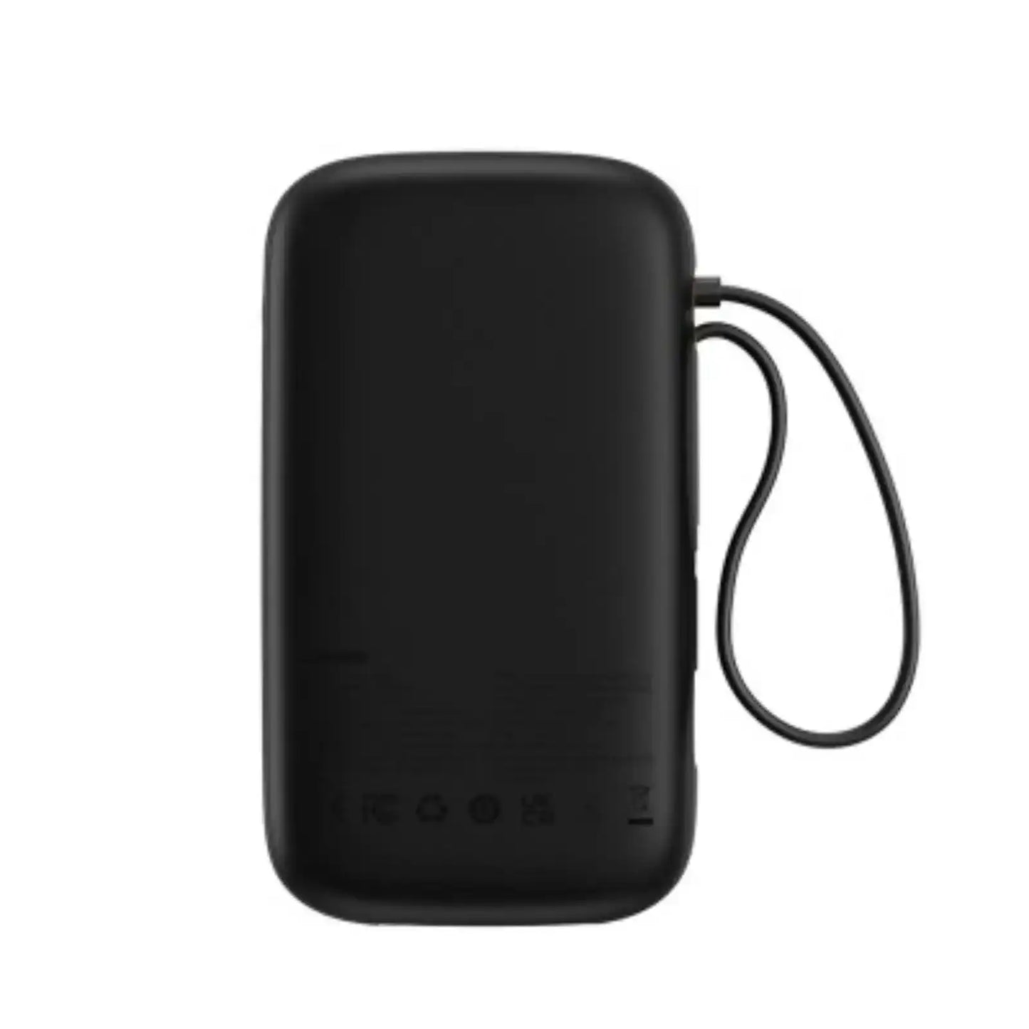 Baseus Qpow2 Dual-Cable Digital Display Fast Charge Power Bank 20000mAh 22.5W Cluster-Black Baseus