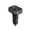 Baseus S-09 Pro Series Car FM Transmitter-Cluster Black Baseus