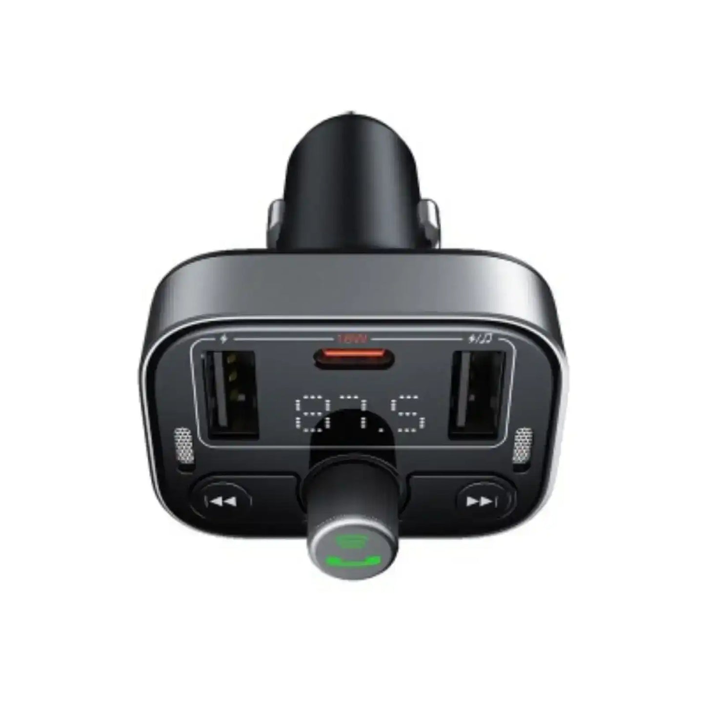 Baseus S-09 Pro Series Car FM Transmitter-Cluster Black Baseus