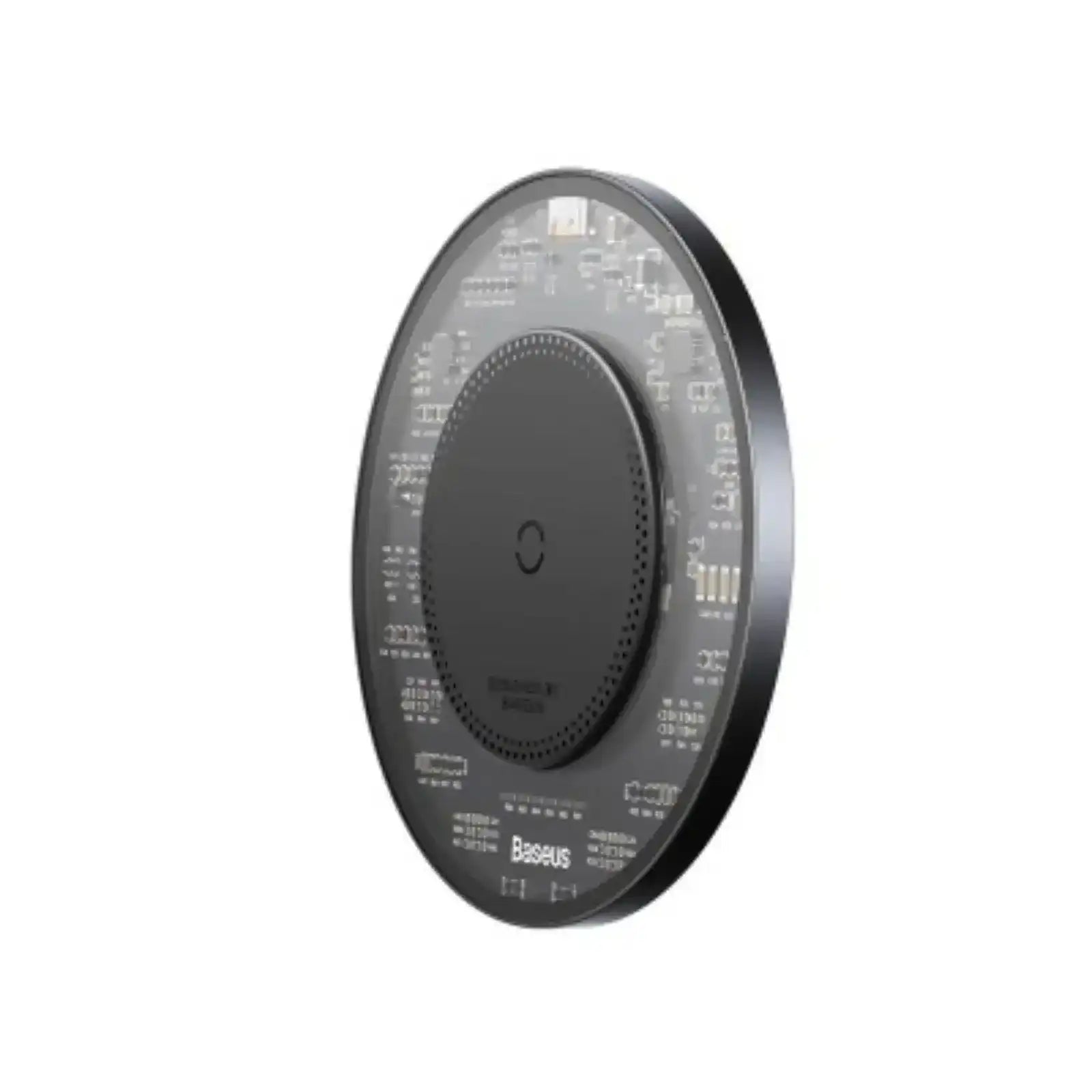 Baseus Simple 2 Wireless Charger 15W With Type-C To Type-C Cable-Cluster Black Baseus