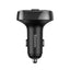 Baseus T Typed S-09A Bluetooth MP3 Car Charger (Standard edition)-Black Baseus