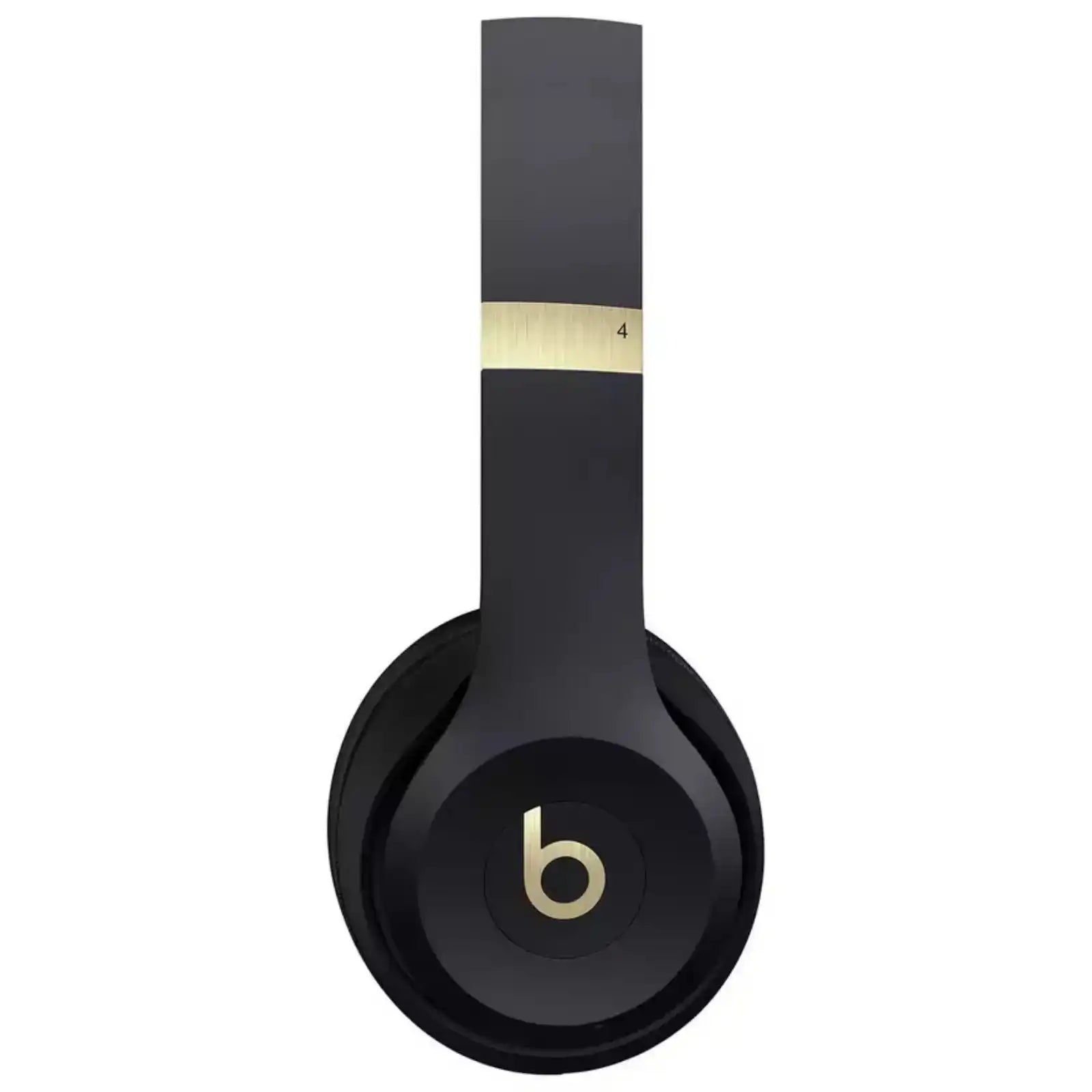 Beats Solo 4 Headphones Black and Gold Beats