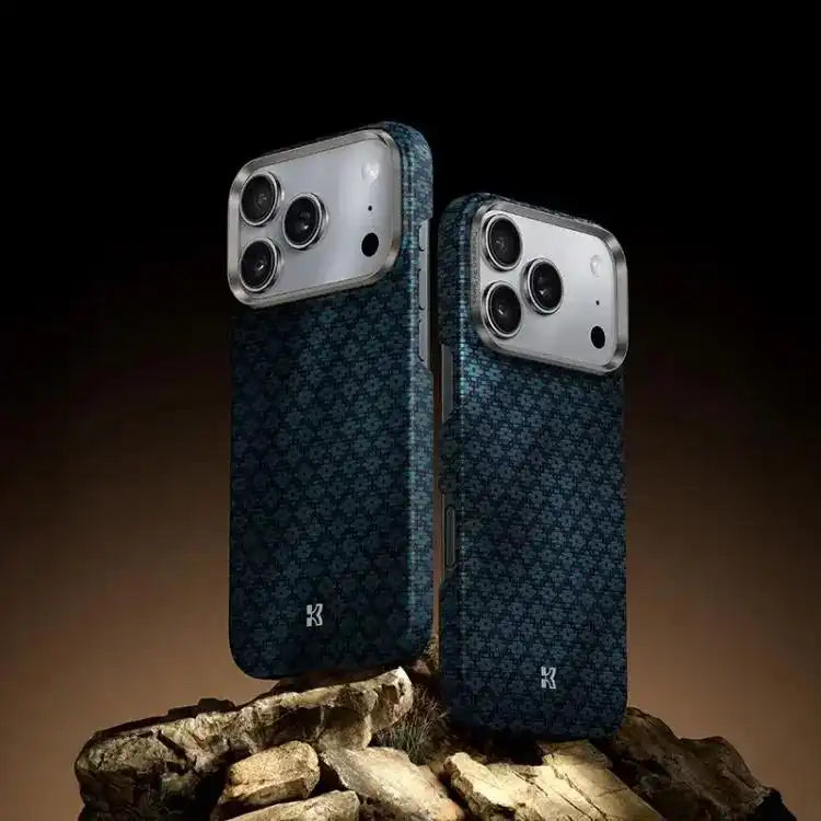 Benks Color Shield C1 Classic Kevlar Woven Diamond MagSafe Phone Case Benks