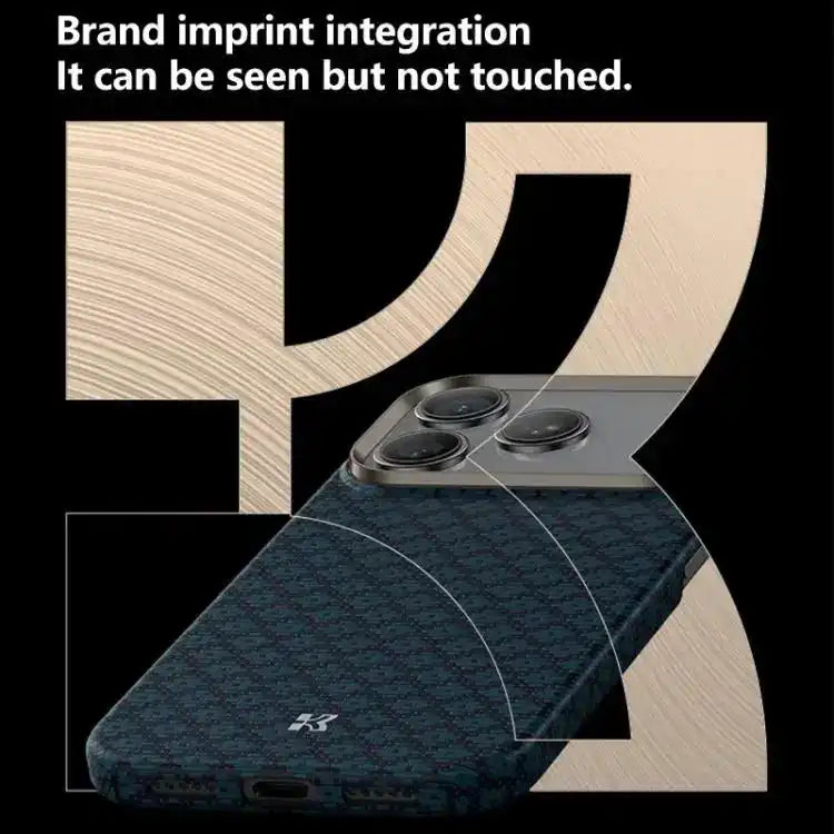 Benks Color Shield C1 Classic Kevlar Woven Diamond MagSafe Phone Case Benks