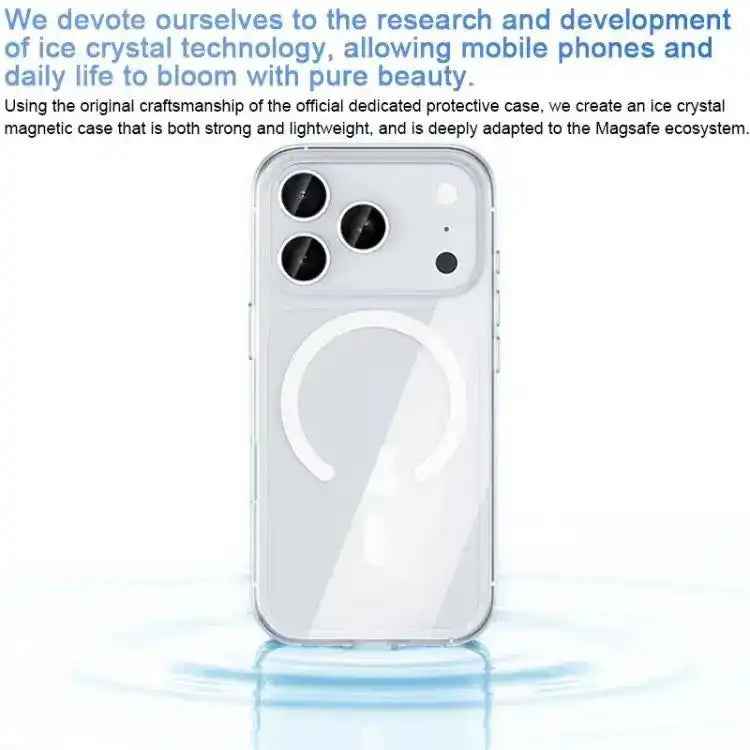 Benks Ice Crystal Clear MagSafe Magnetic Phone Case