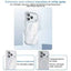 Benks Ice Crystal Clear MagSafe Magnetic Phone Case