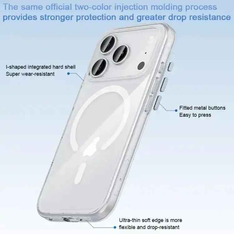 Benks Ice Crystal Clear MagSafe Magnetic Phone Case