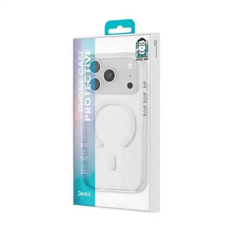 Benks Ice Crystal Clear MagSafe Magnetic Phone Case