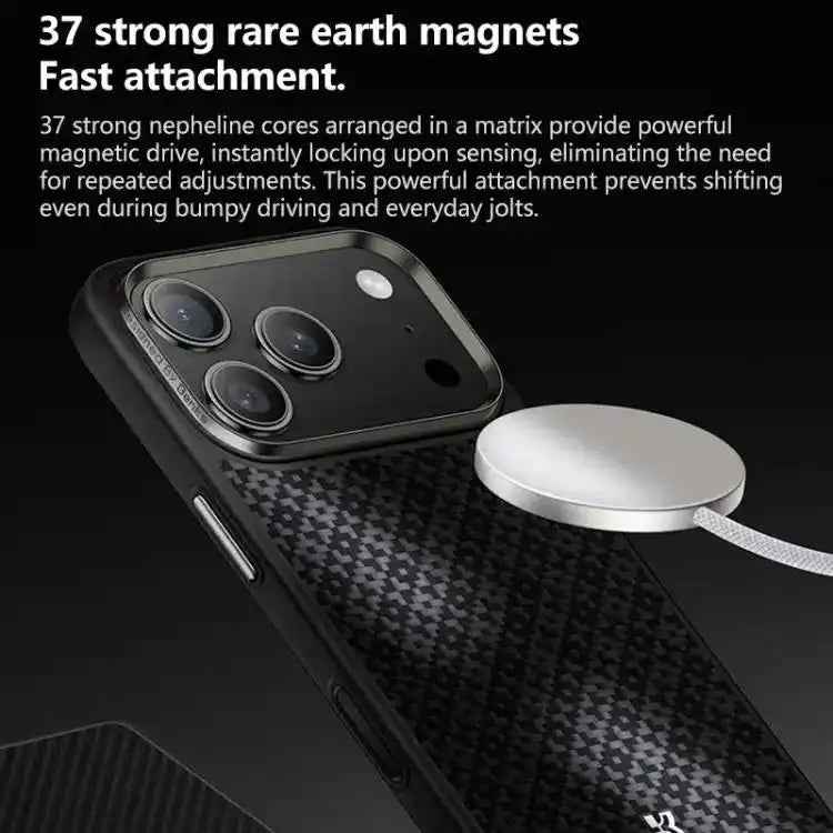 Benks Y2 Kevlar All-inclusive MagSafe Magnetic Diamond Phone Case