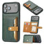 Calfskin Card Slot TPU Hybrid PU Phone Case