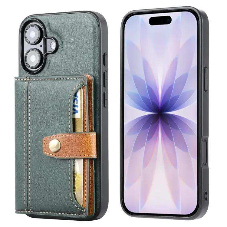 Calfskin Card Slot TPU Hybrid PU Phone Case MyMobile