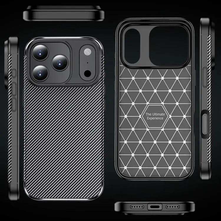 Carbon Fiber Texture Shockproof TPU Phone Case MyMobile