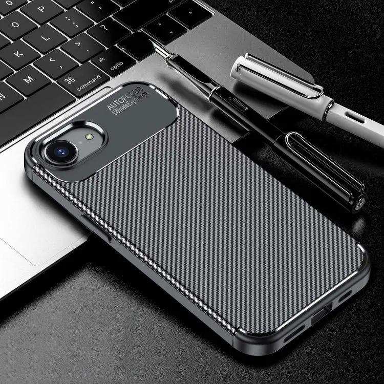 Carbon Fiber Texture Shockproof TPU Phone Case MyMobile