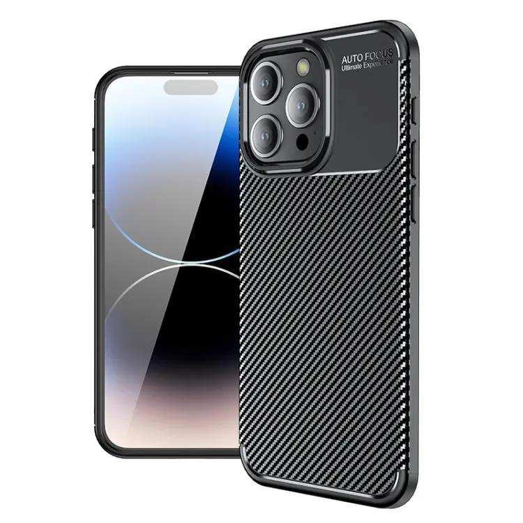 Carbon Fiber Texture Shockproof TPU Phone Case MyMobile